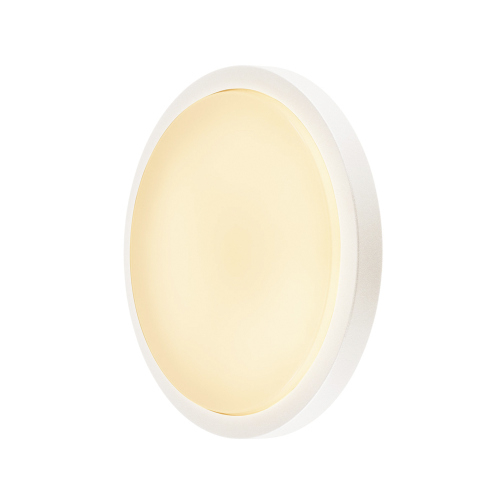 SLV AINOS LED Deckenleuchte weiß rund mit Sensor IP44 3000K 1430lm 22W 230V