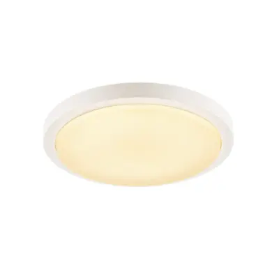 SLV AINOS LED Deckenleuchte weiß rund mit Sensor IP44 3000K 1430lm 22W 230V