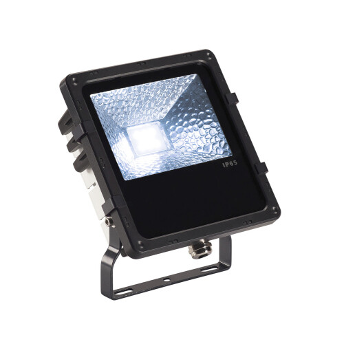 SLV DISOS, Outdoor Strahler, LED, 4000K, schwarz, 25W