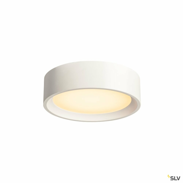 SLV 148005 PLASTRA LED Gips-Deckenleuchte weiß 3000K dimmbar | Lampen1a