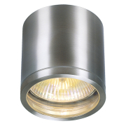 ROX CEILING OUT, QPAR11, Outdoor Deckenleuchte, alu gebürstet, max. 50W,IP44