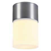 ROX ACRYL CEILING, E27, Outdoor Deckenleuchte, alu gebürstet, max. 20W,IP44