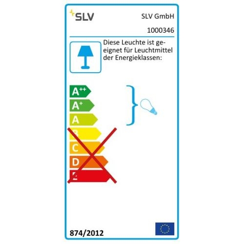SLV SQUARE POLE 90, E27, Outdoor Stehleuchte, alu gebürstet, max. 20W, IP44