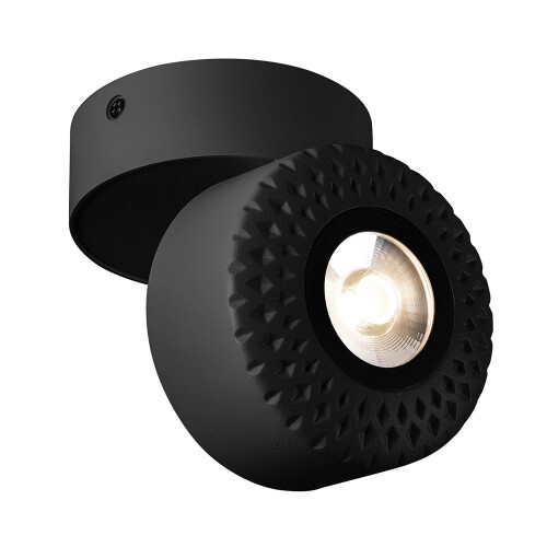 SLV TOTHEE LED Wand- und Deckenleuchte, schwarz, 3000K, 50°