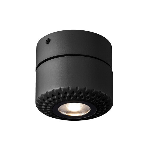 SLV TOTHEE LED Wand- und Deckenleuchte, schwarz, 3000K, 50°