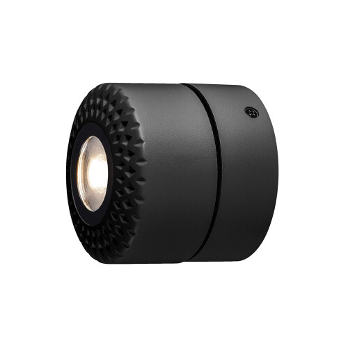SLV TOTHEE LED Wand- und Deckenleuchte, schwarz, 3000K, 50°