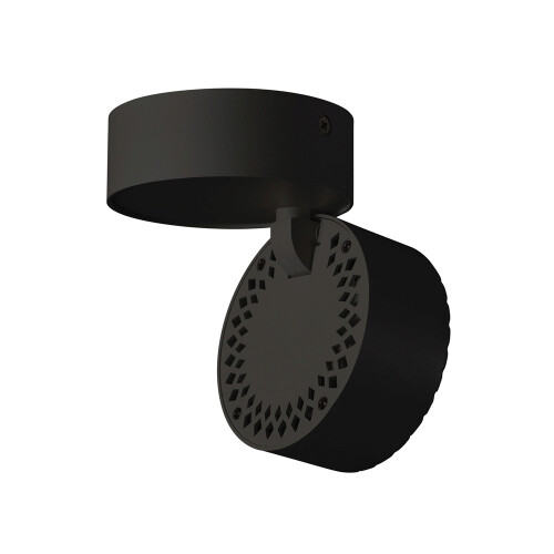 SLV TOTHEE LED Wand- und Deckenleuchte, schwarz, 3000K, 50°