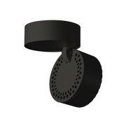 TOTHEE LED Wand- und Deckenleuchte, schwarz, 3000K, 50°