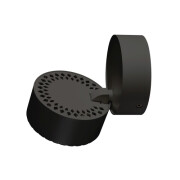 TOTHEE LED Wand- und Deckenleuchte, schwarz, 3000K, 50°