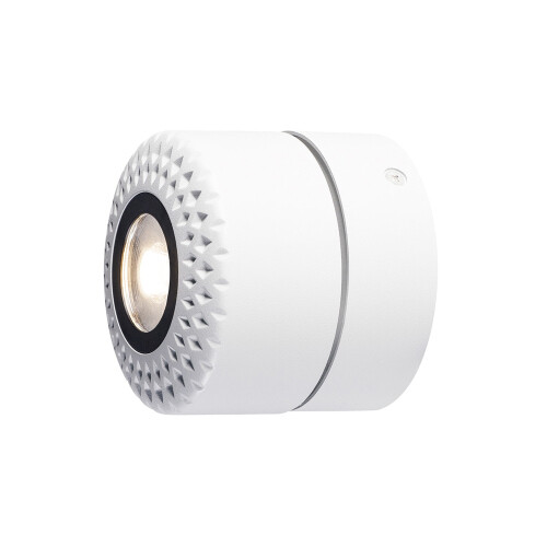 SLV TOTHEE LED Wand- und Deckenleuchte, weiss/schwarz, 3000K, 50°