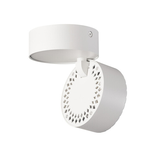 SLV TOTHEE LED Wand- und Deckenleuchte, weiss/schwarz, 3000K, 50°
