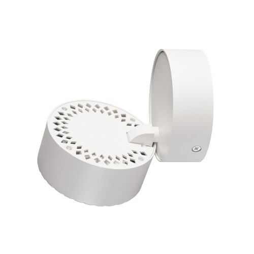 SLV TOTHEE LED Wand- und Deckenleuchte, weiss/schwarz, 3000K, 50°