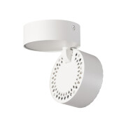 TOTHEE LED Wand- und Deckenleuchte, weiss/schwarz, 3000K, 50°