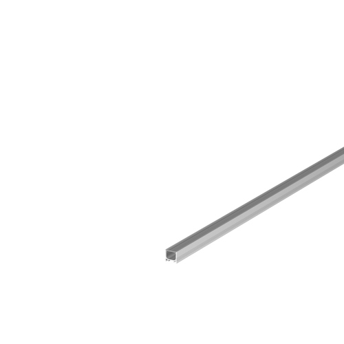 SLV GRAZIA 10 LED Aufbauprofil, standard, gerillt, 2m, alu