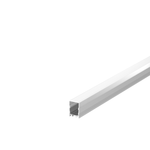 SLV GRAZIA 20 LED Aufbauprofil, standard, gerillt, 3m, alu