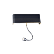 MANA LED Wandleuchte spot 200, 3000K, weiss/chrom