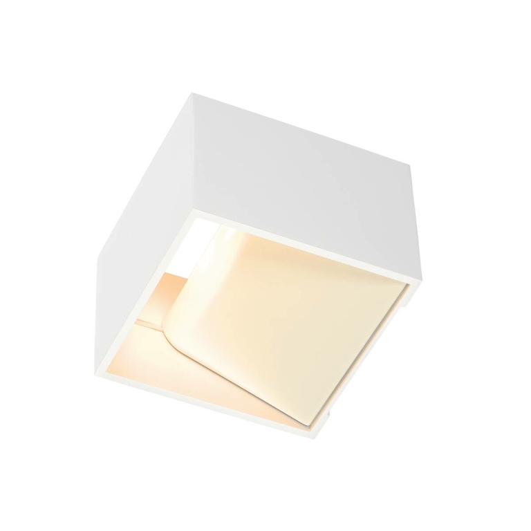 SLV LED Wandleuchte LOGS IN Phase weiß mit Dim-To-Warm 2000-3000K 11W CRI 90 690lm
