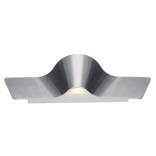 WAVE 40 LED Wandleuchte, alu/weiss, 2000K-3000K Dim to Warm