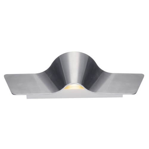WAVE 40 LED Wandleuchte, alu/weiss, 2000K-3000K Dim to Warm