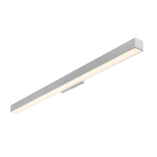 SLV Q-LINE LED Wandleuchte, silbergrau, 3000K