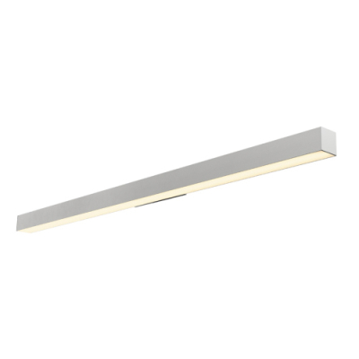 SLV Q-LINE LED Wandleuchte, silbergrau, 3000K