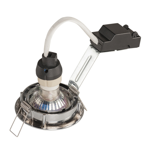 SLV PIKA QPAR51, Deckeneinbauleuchte, schwenkbar, chrom, max. 50W
