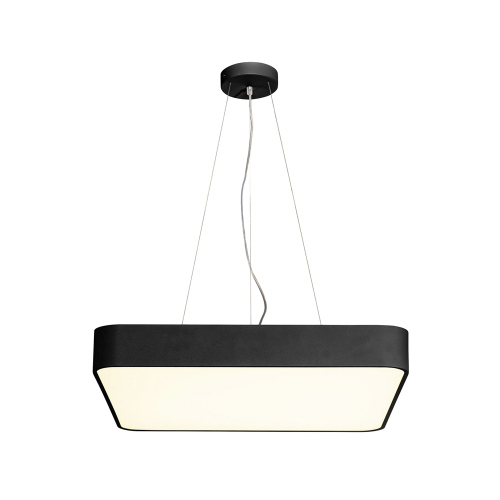 SLV MEDO 60 SQUARE LED, Deckenleuchte, schwarz, 1-10V, 3000K