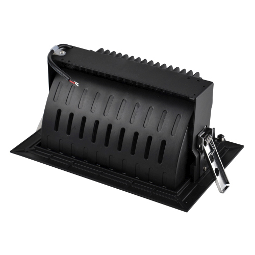 SLV ALAMEA LED Deckeneinbauleuchte, schwarz, 3000K, 45W