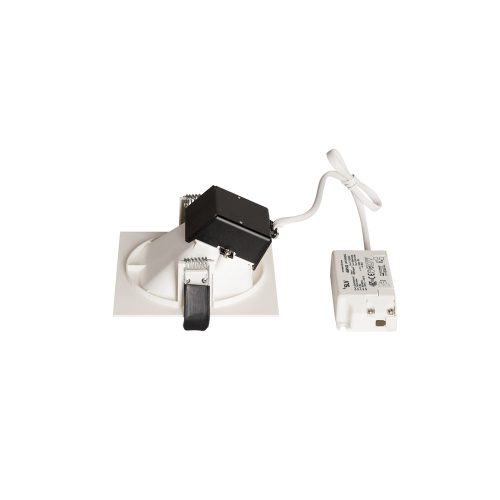 SLV VERLUX LED Deckeneinbauleuchte, asymmetrisch, weiss, 3000K, 10W