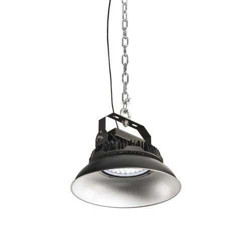 SLV PARA FLAC LED Pendelleuchte, schwarz, 100W 4000K, IP65