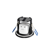 KAMUELA ECO LED Fire-rated Deckeneinbauleuchte, schwarz, 3000K, 38°,dimmbar, IP65