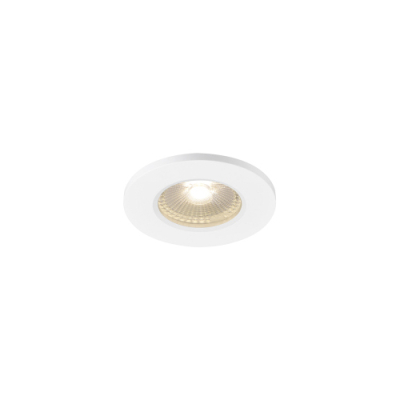 SLV KAMUELA ECO LED Fire-rated Deckeneinbauleuchte, weiss, 3000K, 38°,dimmbar, IP65