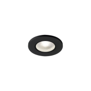 KAMUELA ECO LED Fire-rated Deckeneinbauleuchte, schwarz, 4000K, 38°,dimmbar, IP65