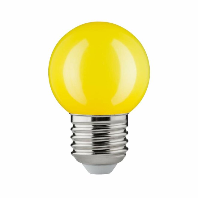 Paulmann LED Tropfen 2W E27 Gelb Warmweiß schlagfest