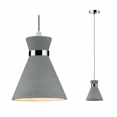 3x20W Stig Lampen1a max. dimmbar E27 Grau/Kupfer Paulmann Pendelleuchte Neordic | 79626 matt