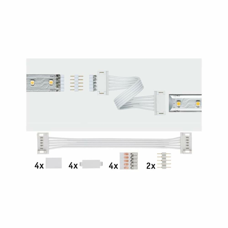 Paulmann MaxLED Universal Verbinder 2er-Pack Weiß