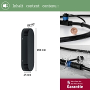 Plug & Shine Trafoabdeckung Grau Kunststoff