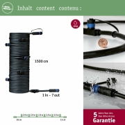 Plug & Shine Kabel 15m 7 Ausgänge IP68