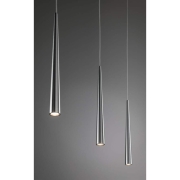 LED Pedelleuchte Gutta 3-flammig 3x7W
