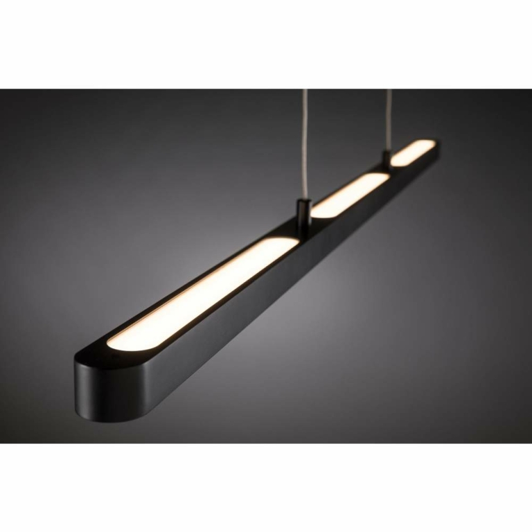Paulmann LED Pendelleuchte Lento schwarz 2700K dimmbar 1800lm 42W