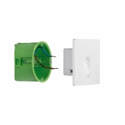 LED Wandeinbauleuchte Wall eckig Weiß 1,7W 2700K für Hohlwanddose