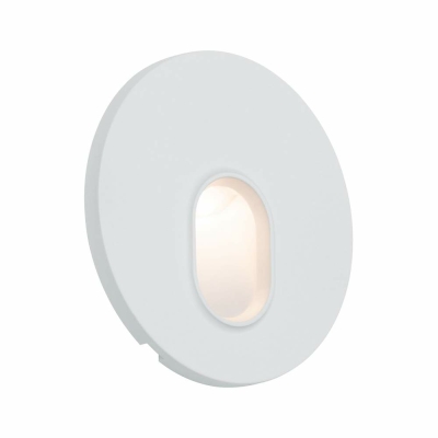 Paulmann LED Wandeinbauleuchte Wall Weiß  rund 1,1W 65lm 2700K 230V