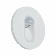 LED Wandeinbauleuchte Wall rund Weiß mit Bewegungsmelder 2,7W 2700K
