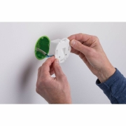LED Wandeinbauleuchte Wall rund Weiß mit Bewegungsmelder 2,7W 2700K