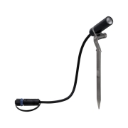 Plug & Shine LED Gartenstrahler Plantini Erweiterungsset IP65 3000K 3x 2W Anthrazit