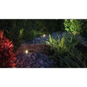 Plug & Shine LED Gartenstrahler Plantini Erweiterungsset IP65 3000K 3x 2W Anthrazit