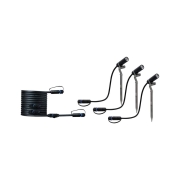 Plug & Shine LED Gartenstrahler Plantini Erweiterungsset IP65 3000K 3x 2W Anthrazit