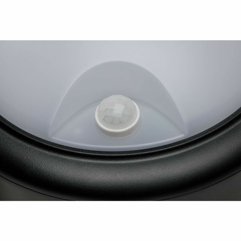 Paulmann LED Außenwandleuchte mit Bewegungsmelder rund Grau Anthrazit IP44 3000K