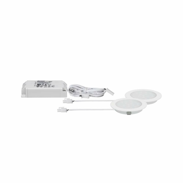 Paulmann LED Möbel Einbauleuchte rund 2er-Set 2x2,5W