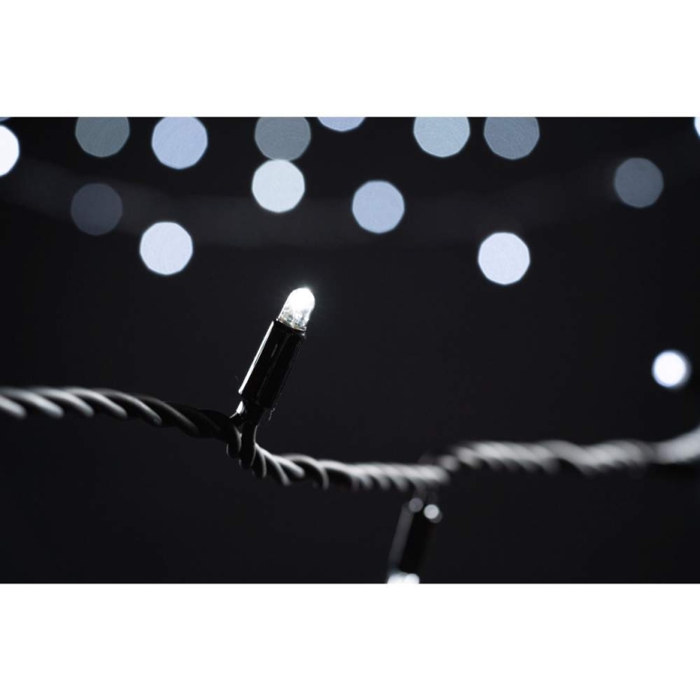 MK-Illumination String Lite®QF+, 120 LEDwh, 12m,schwarzes Kabel, 220-240V, 10,5W
